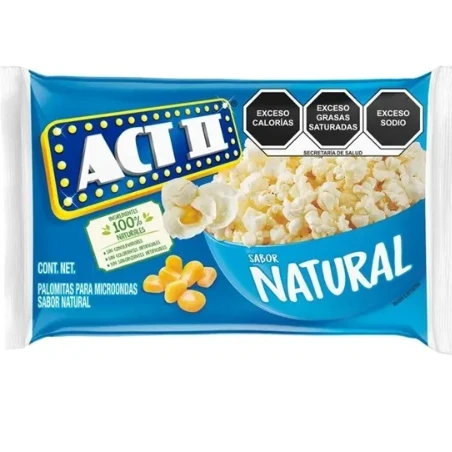 Palomitas ACT II Natural 80 g