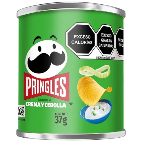 Papas Pringles Crema Cebolla 37g