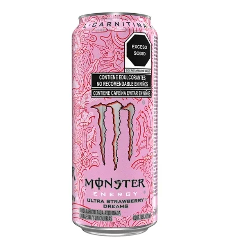 Bebida Energetica Monster Strawberry Dreams 473 ml