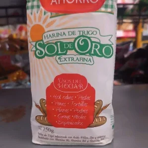 Harina de trigo Sol de Oro 750g