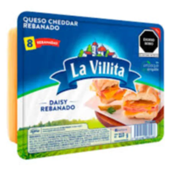 Queso Daysi Rebanado La Villita 210g