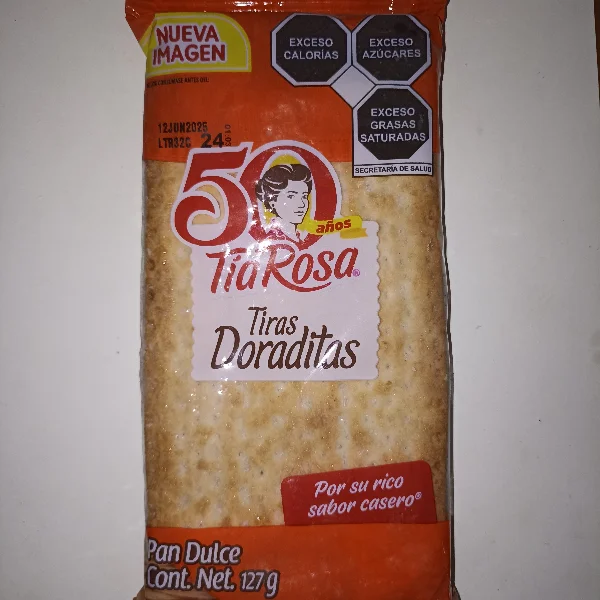Tiras Doraditas  Tia Rosa 127g