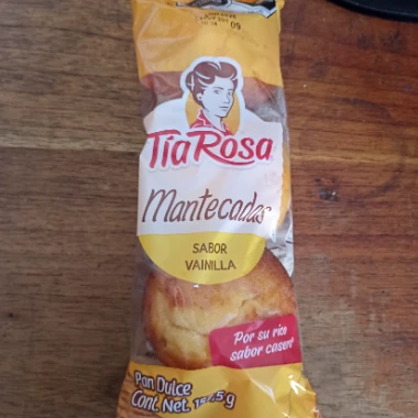 Mantecadas Naranja con Chispas 165g