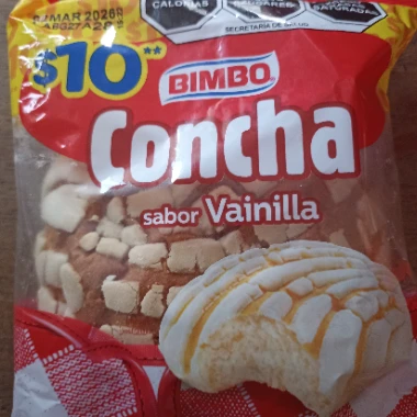 Concha Vainilla 60g