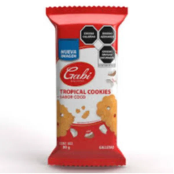Tropical Cookies Sabor Coco 80g