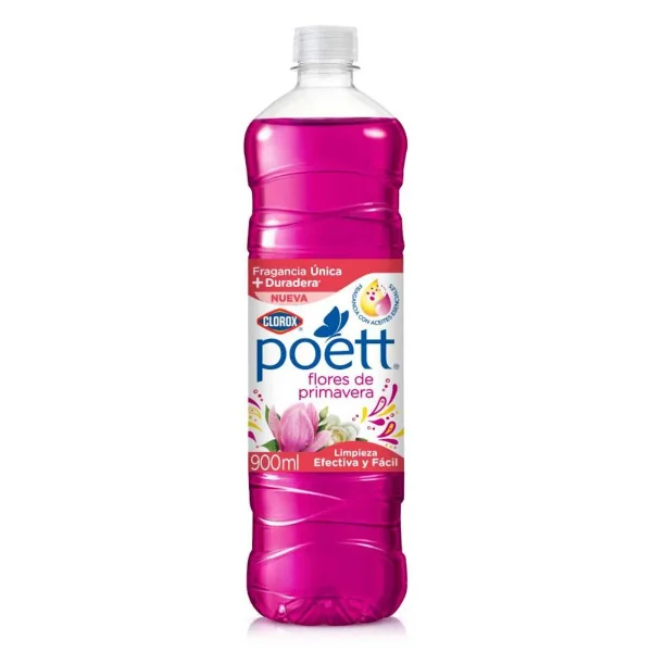 Limpiador Multiusos Aromatizante Poett Flores de Primavera 900ml