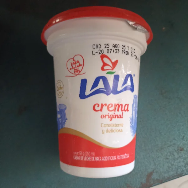 Crema ácida Lala.200ml