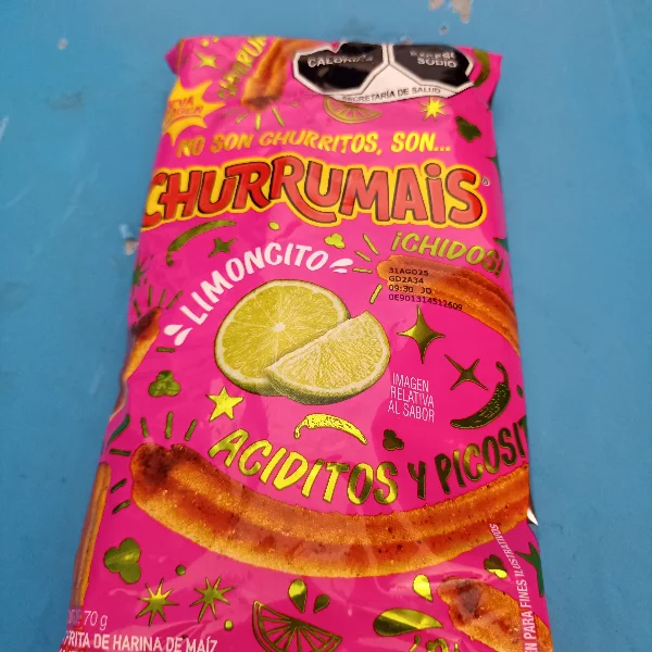 Churrumais Con Limoncito 70g