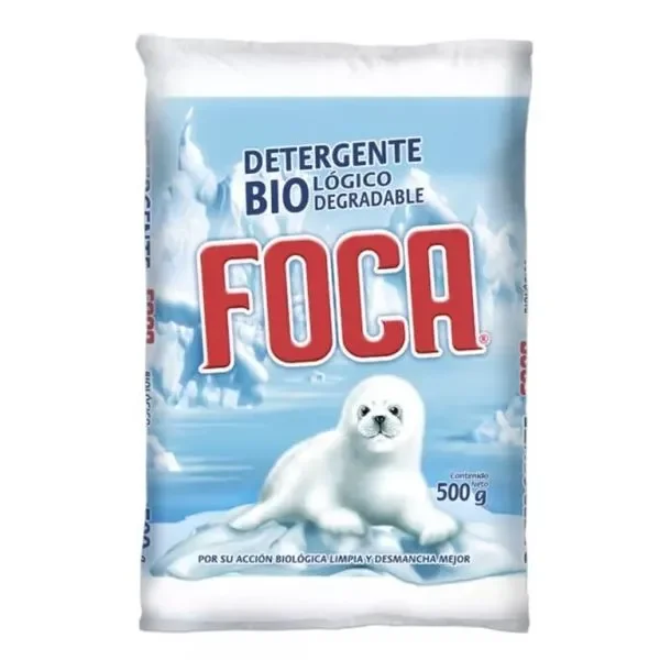 Detergente el Polvo Foca 500g