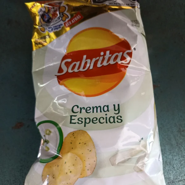 Sabritas crema y Especies 44g