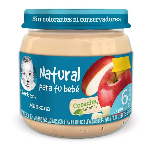 Gerber Manzana 2da Etapa 100g