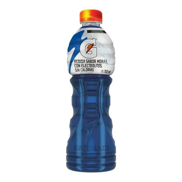 Bebida Gatorade sabor moras con electrolitos 750 ml